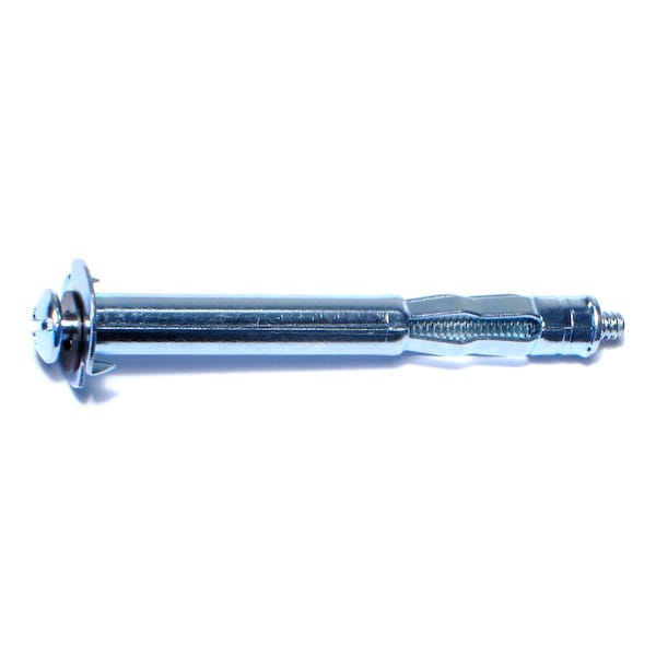 Screw Anchor, 1-3/8" L, Steel, 100 PK